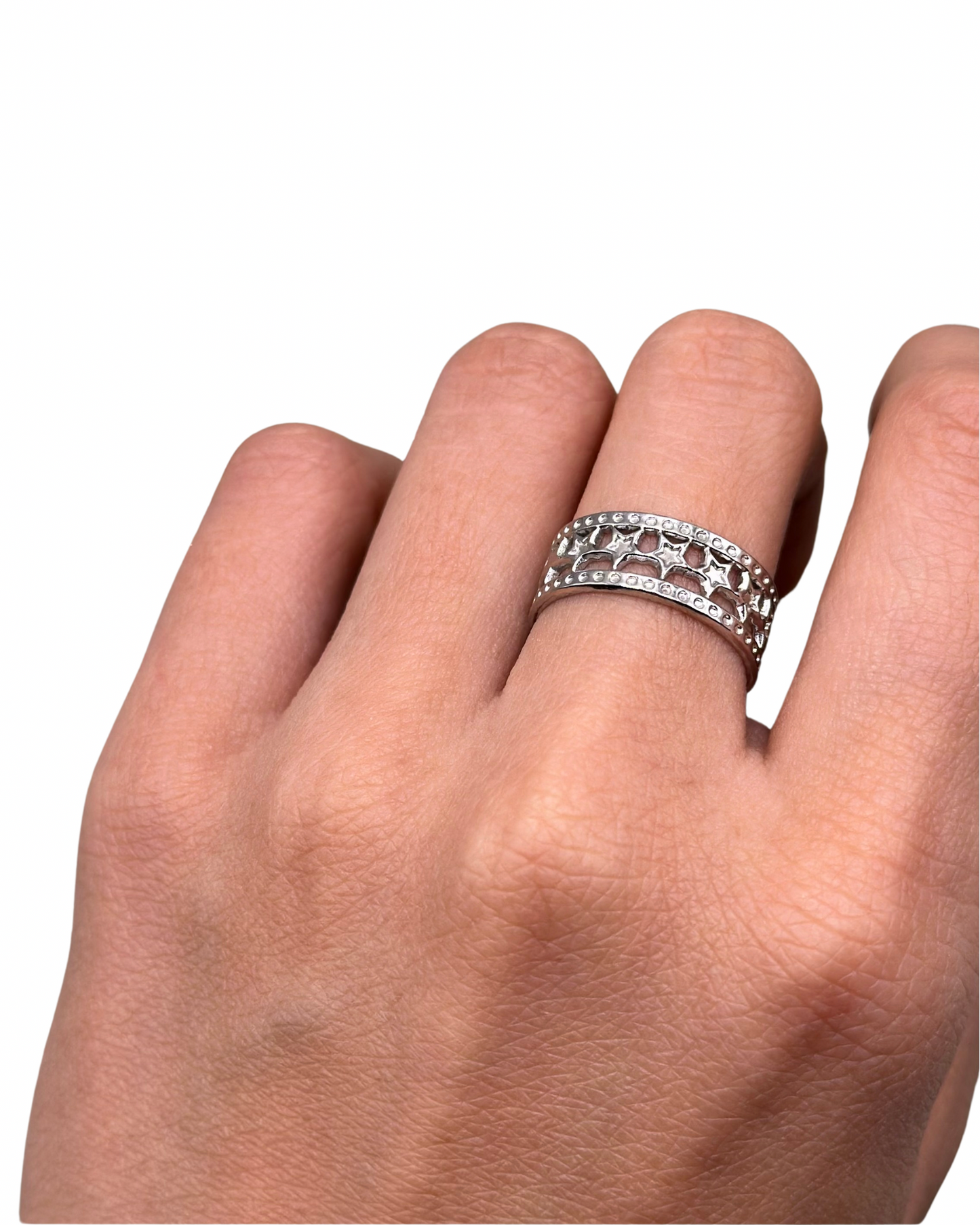 Silver Luminar Ring