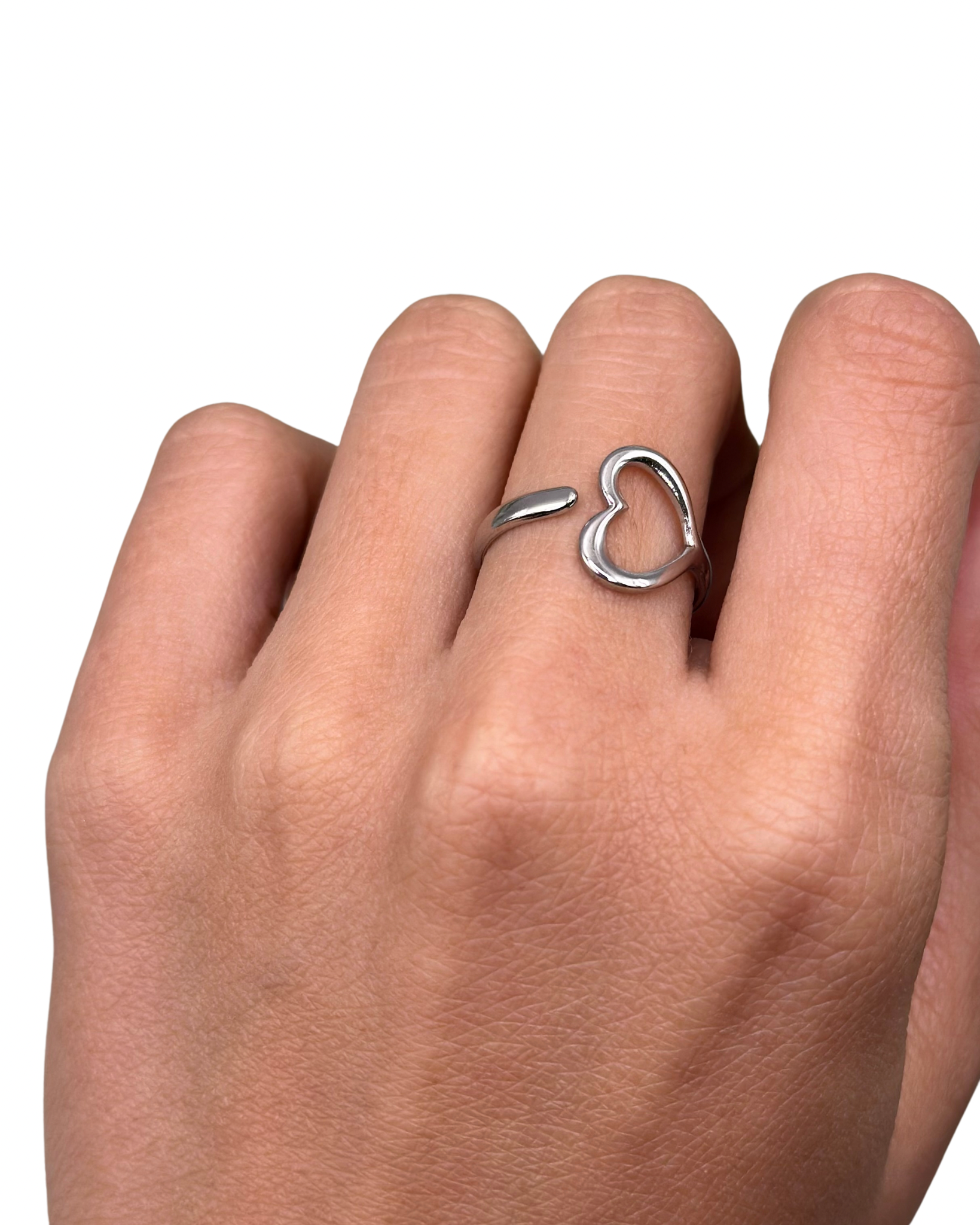 Silver Halo Ring