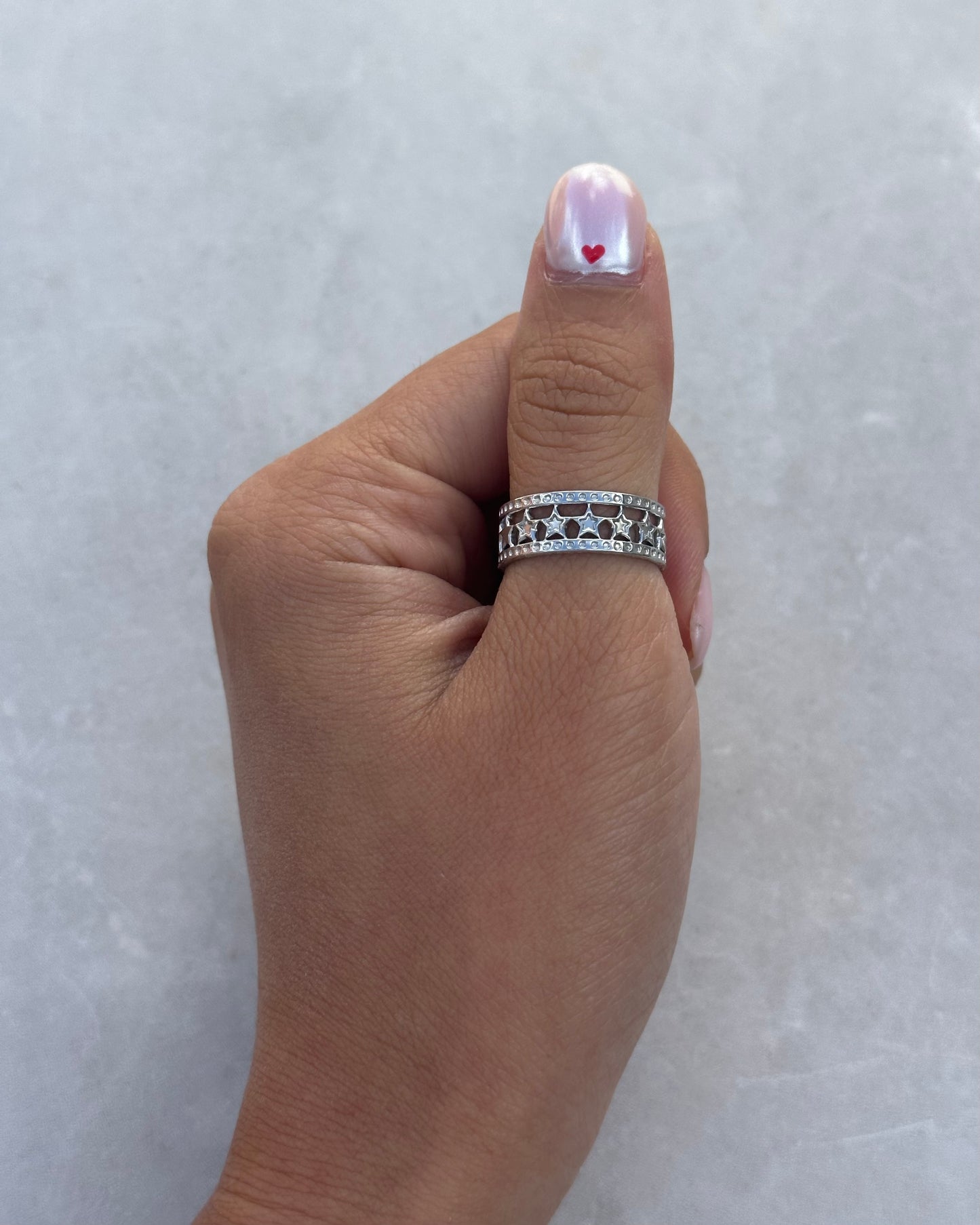 Silver Luminar Ring