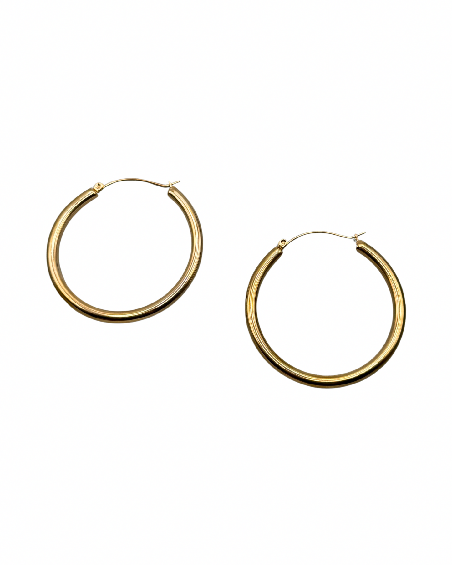 Gold Chunky Hoops