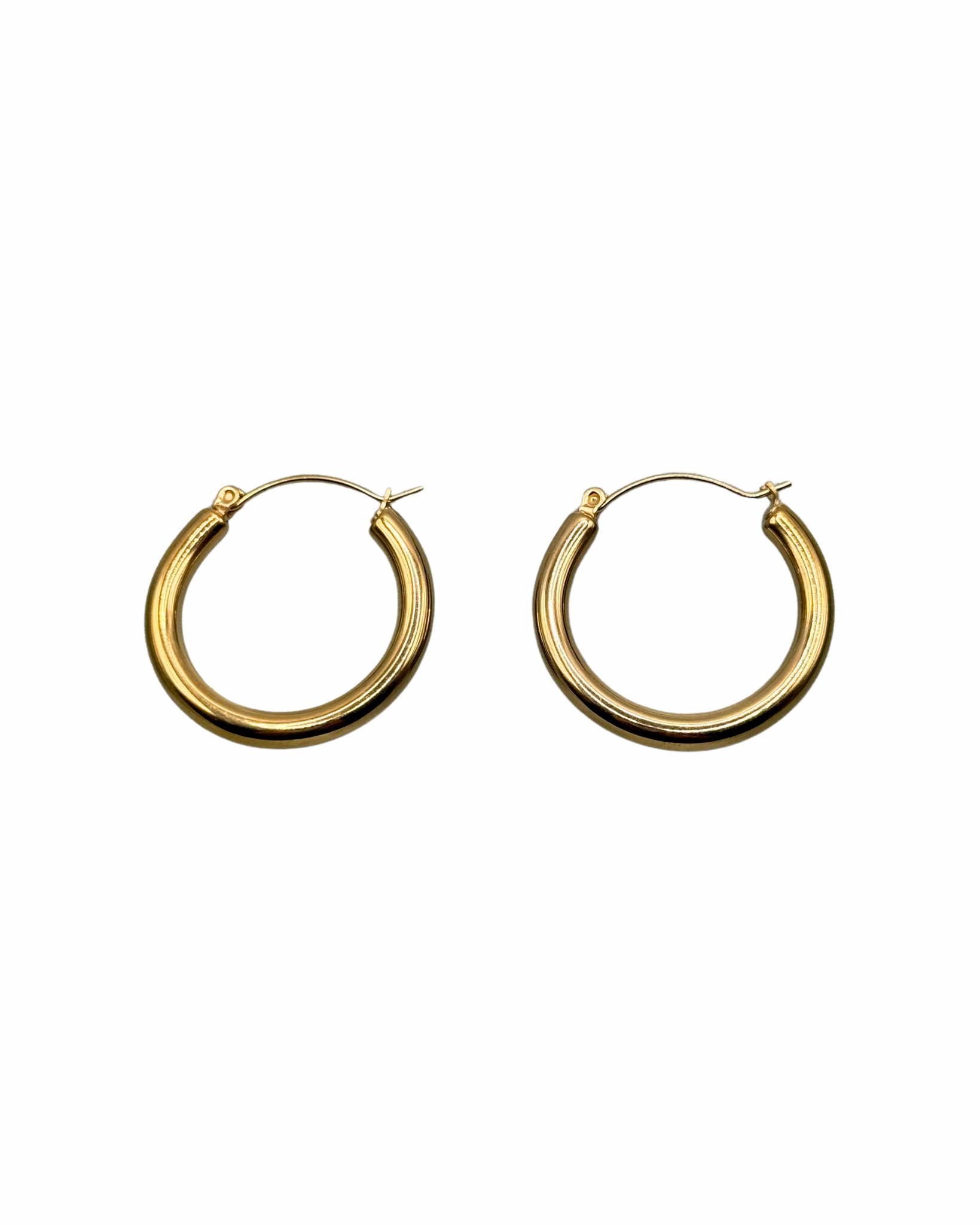 Gold Chunky Hoops (Mini)