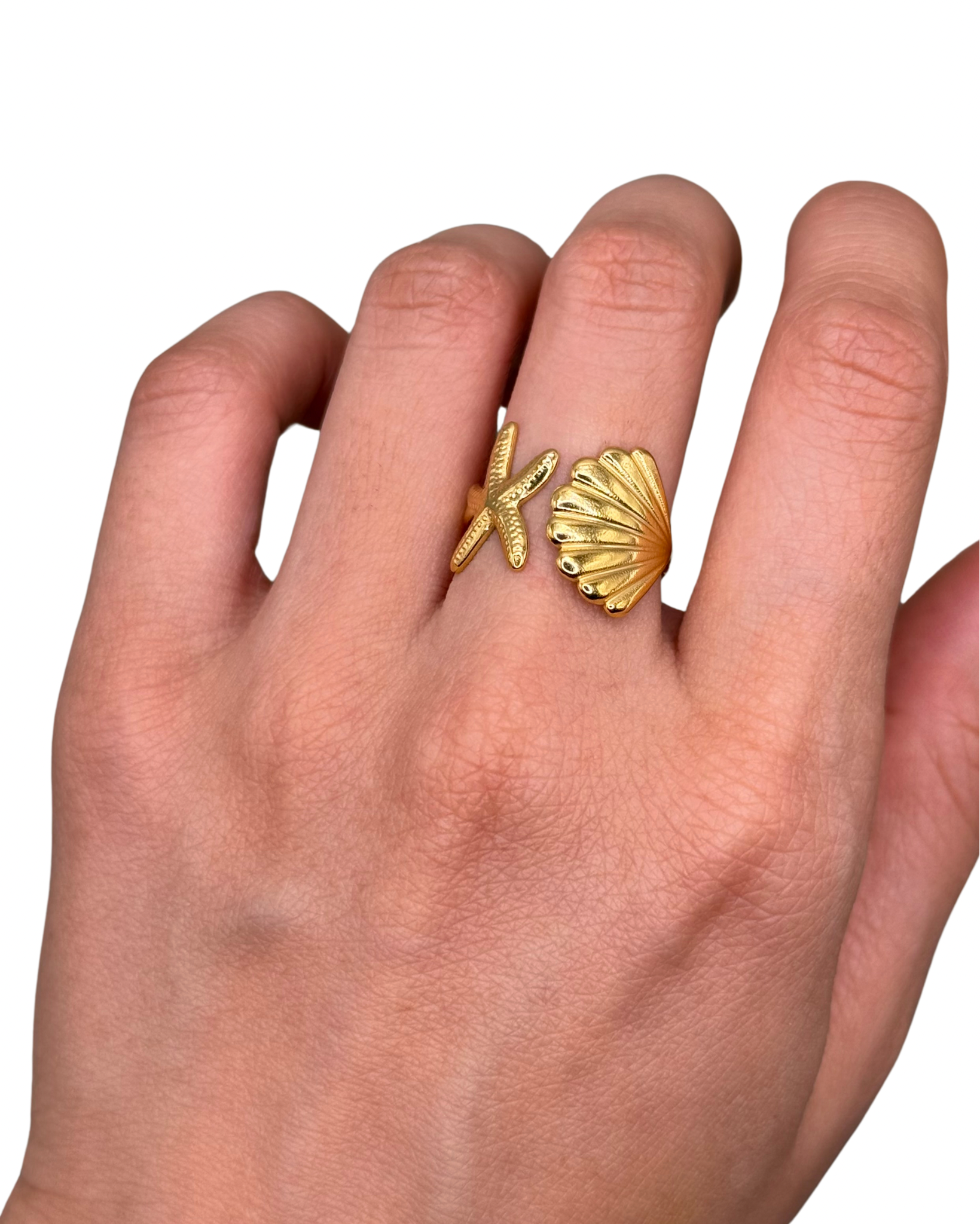 Gold Cavos Ring