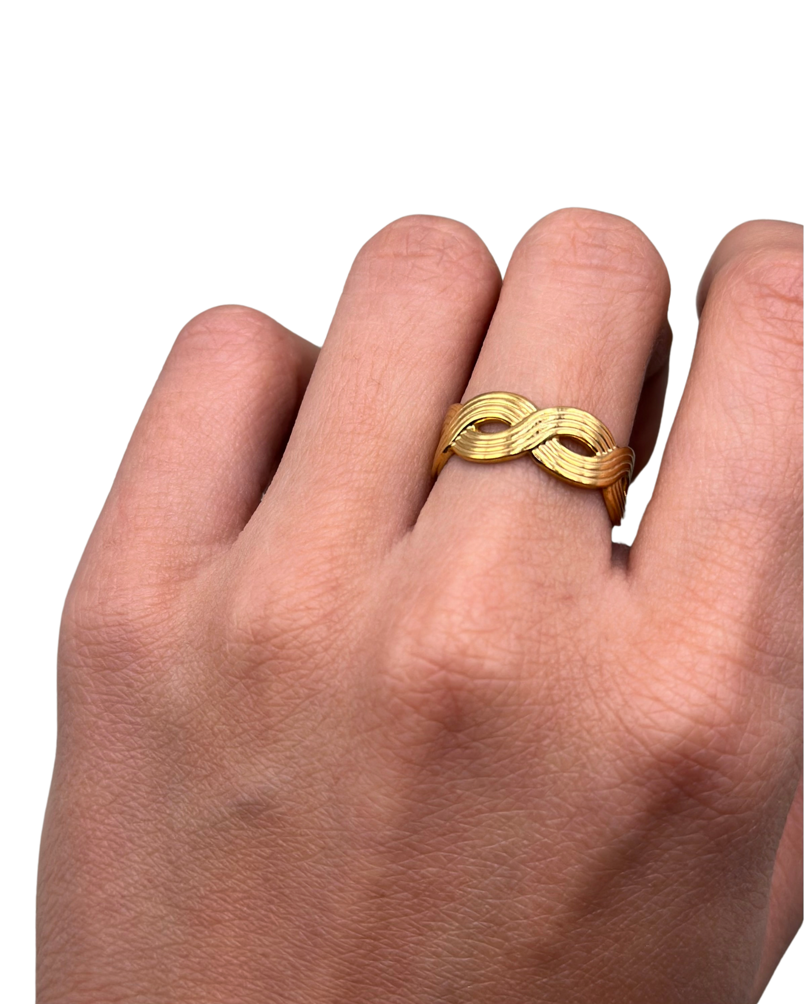 Gold Plaited Ring