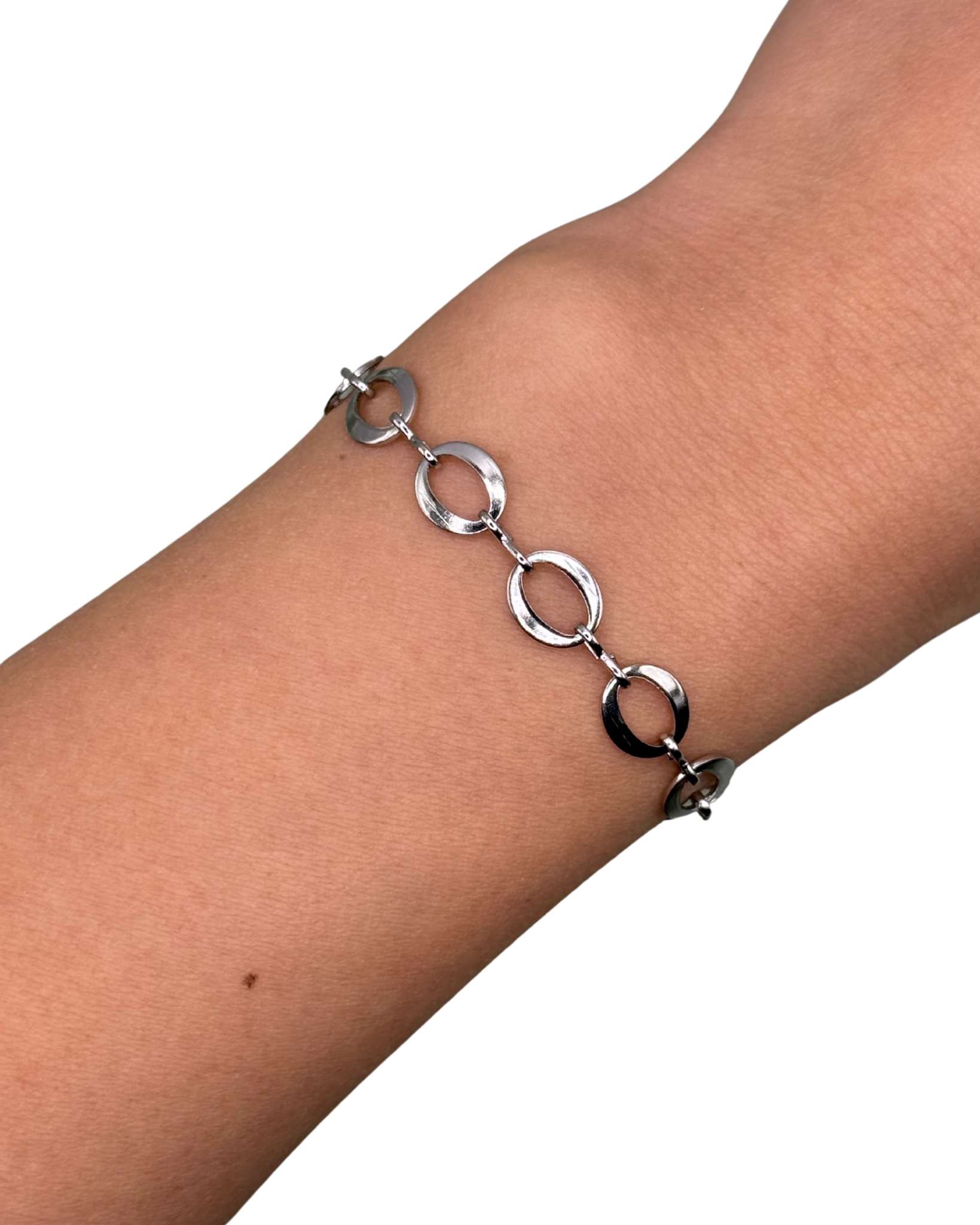Silver Penny Bracelet