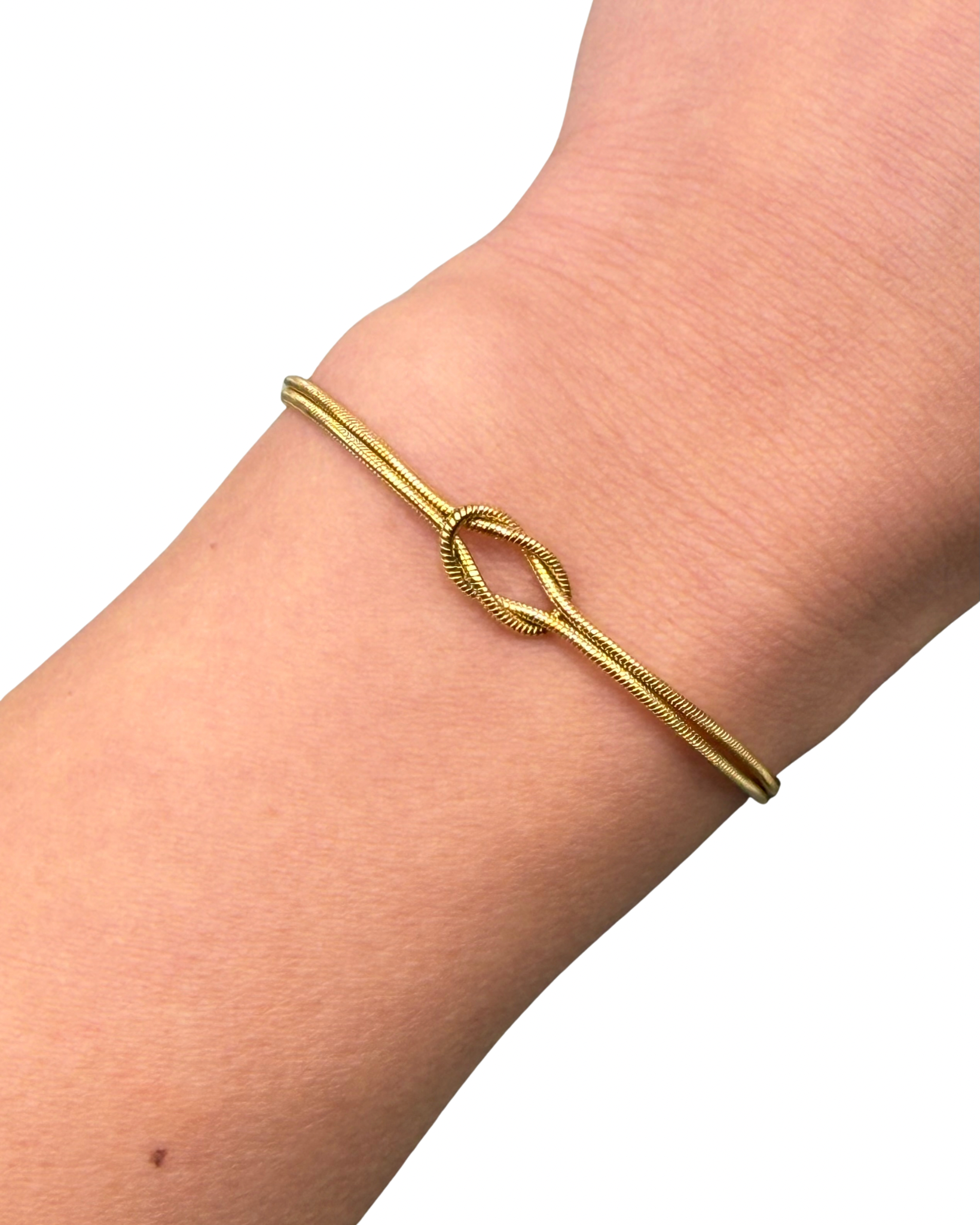 Gold Knot Bracelet