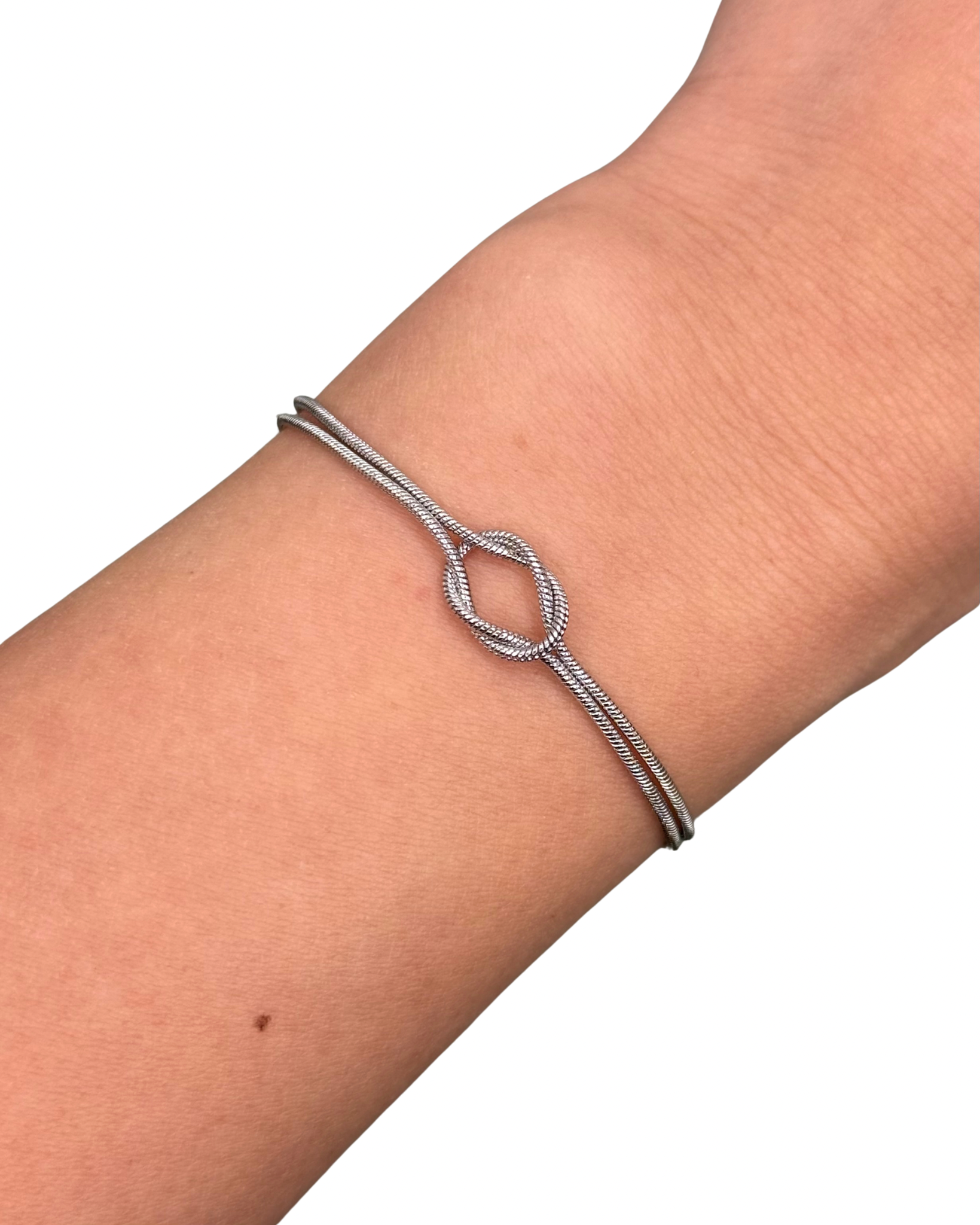Silver Knot Bracelet