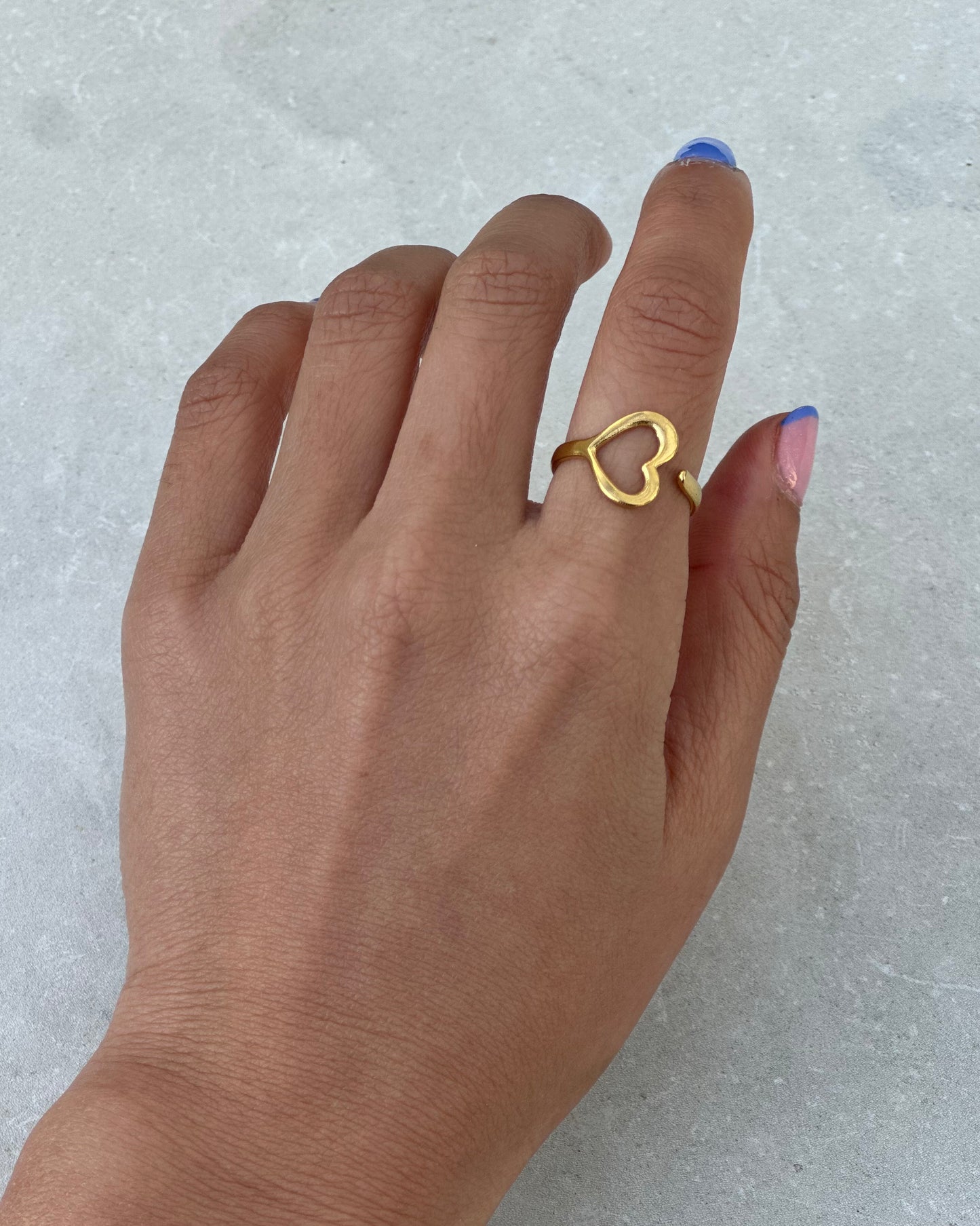 Gold Halo Ring