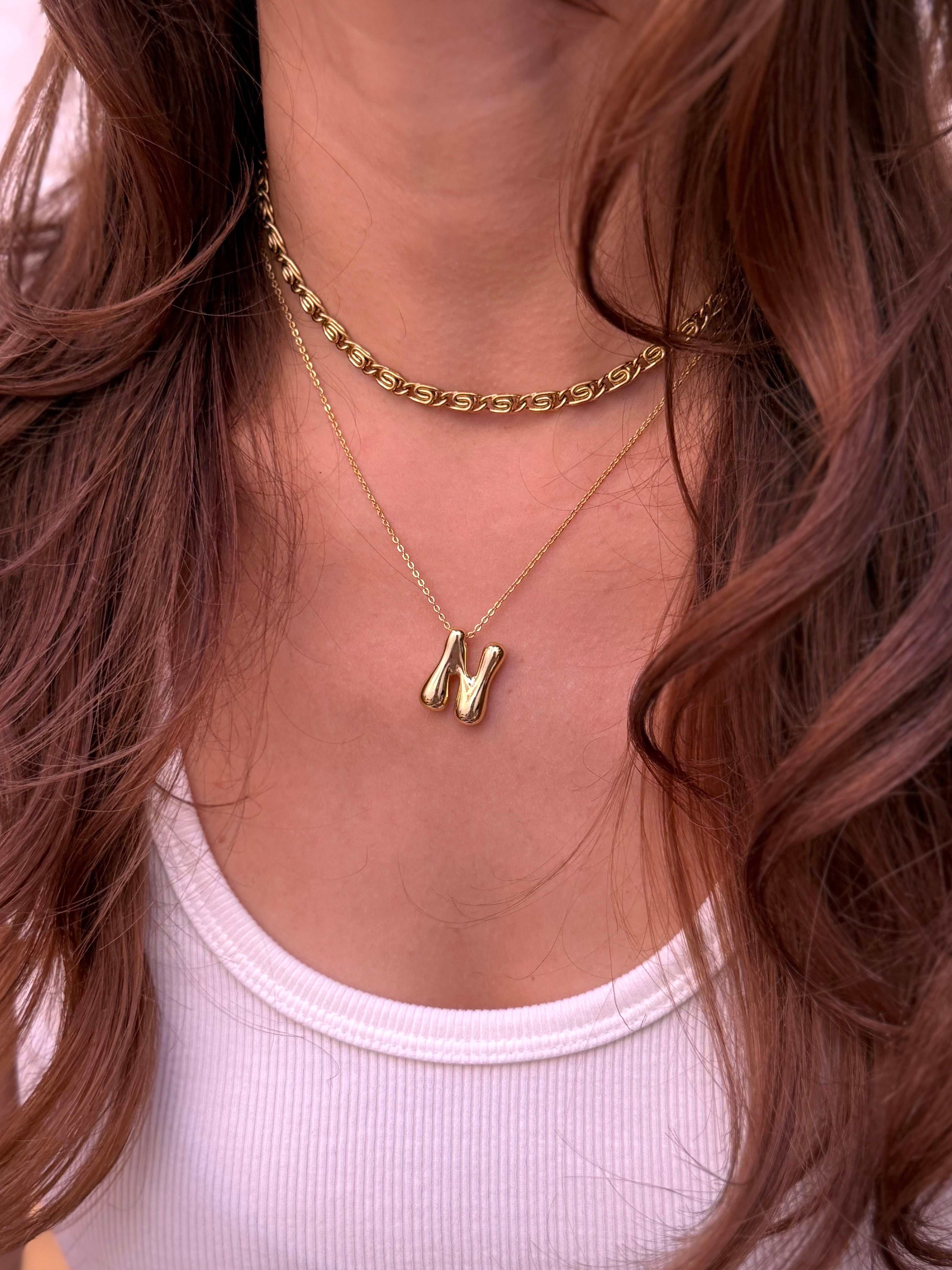 gold necklaces