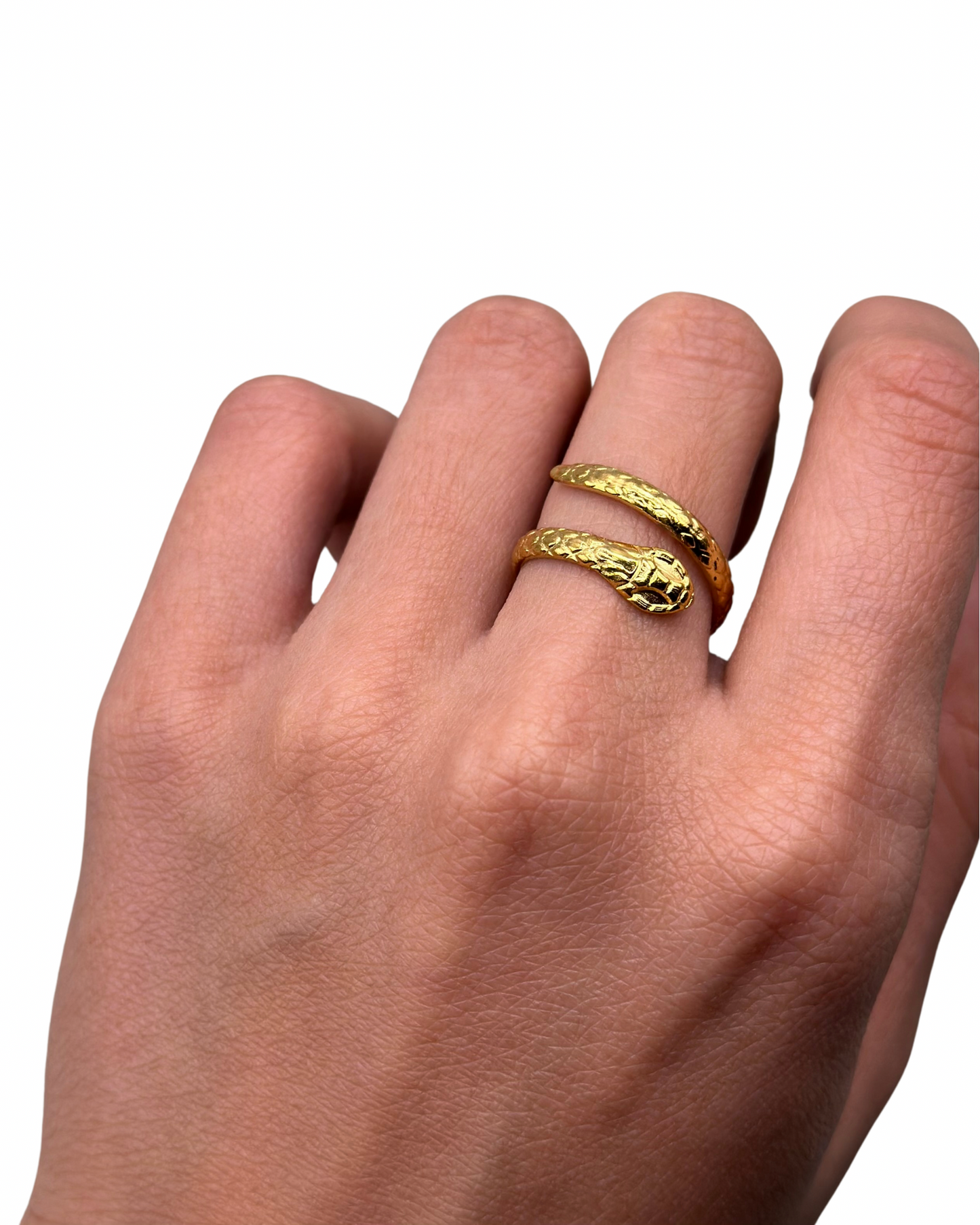 Gold Serpent Ring