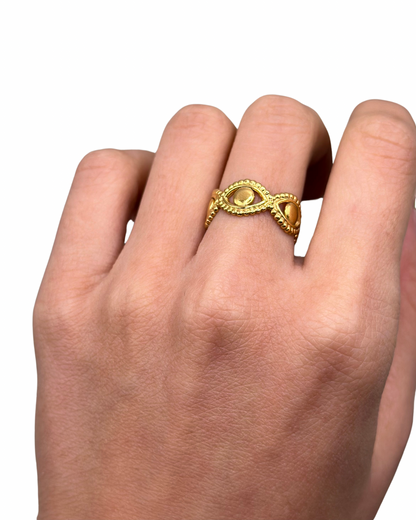 Gold Arlo Ring