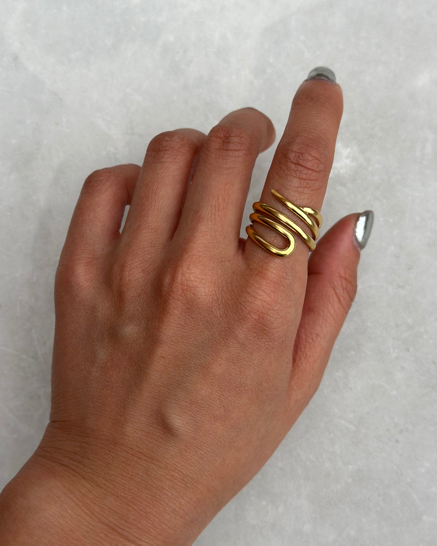 Gold Coco Ring