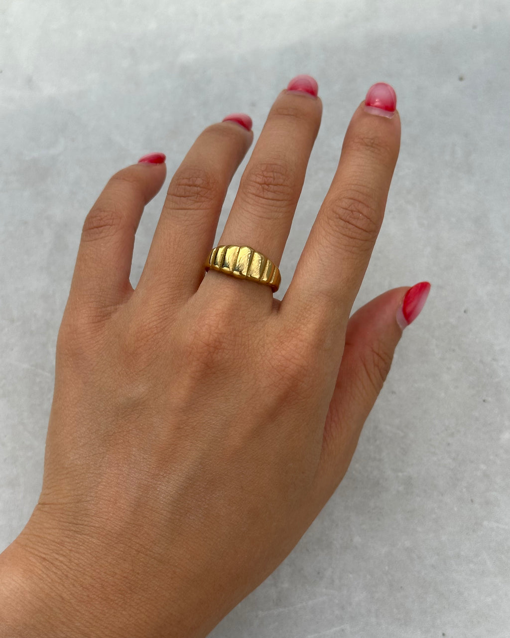 Gold Rome Ring