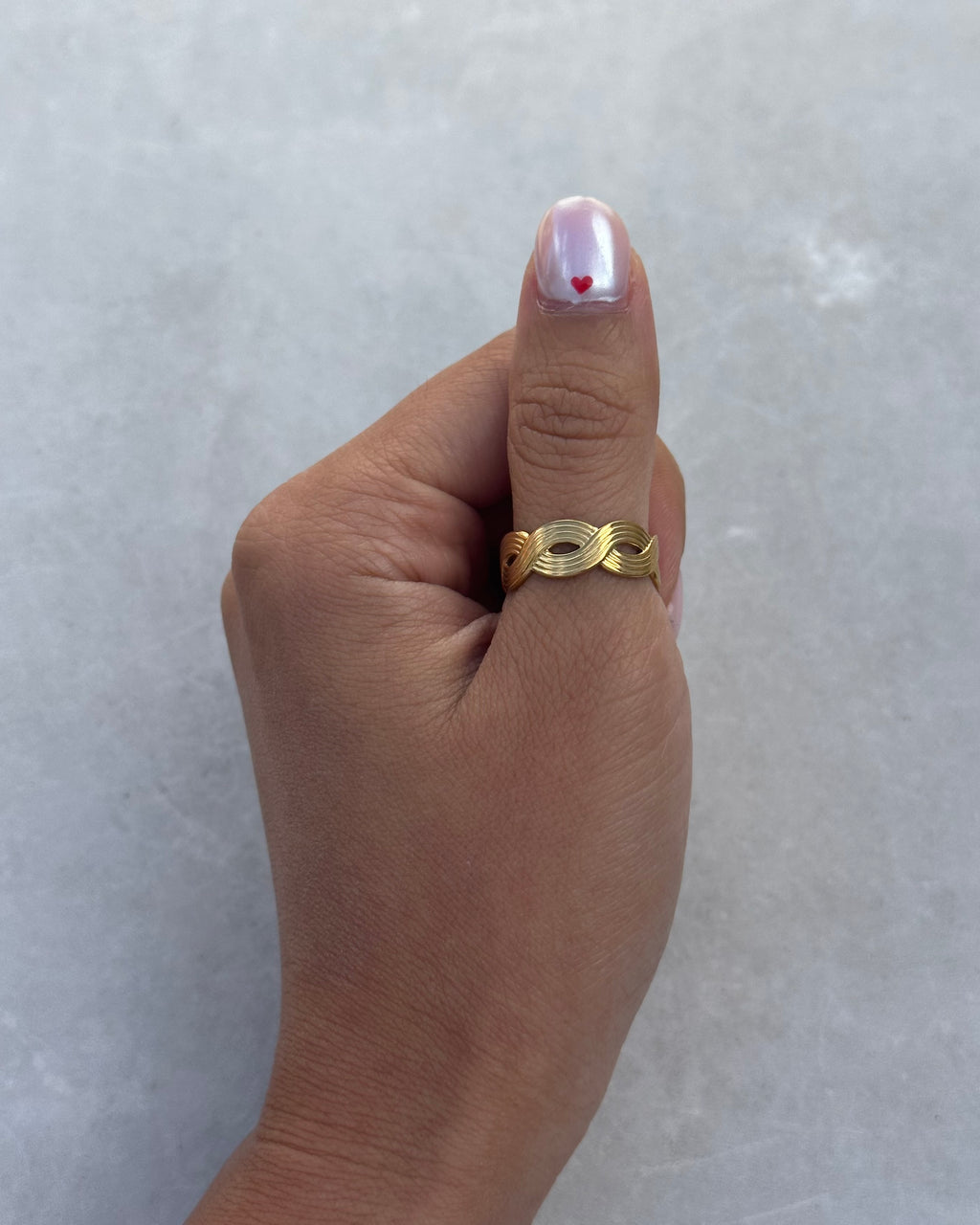 Gold Plaited Ring