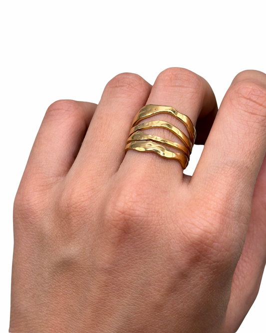 Gold Copenhagan Ring