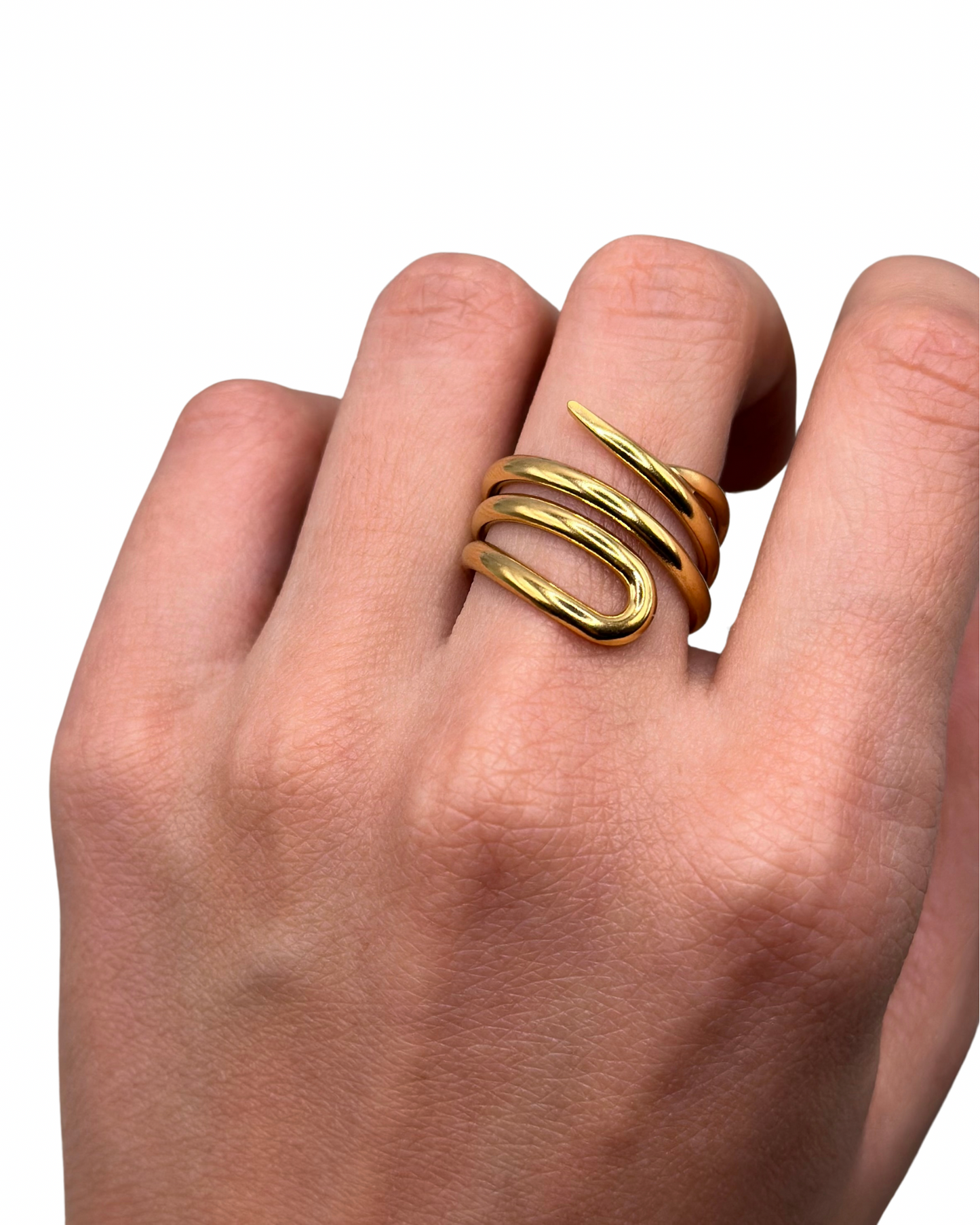 Gold Coco Ring