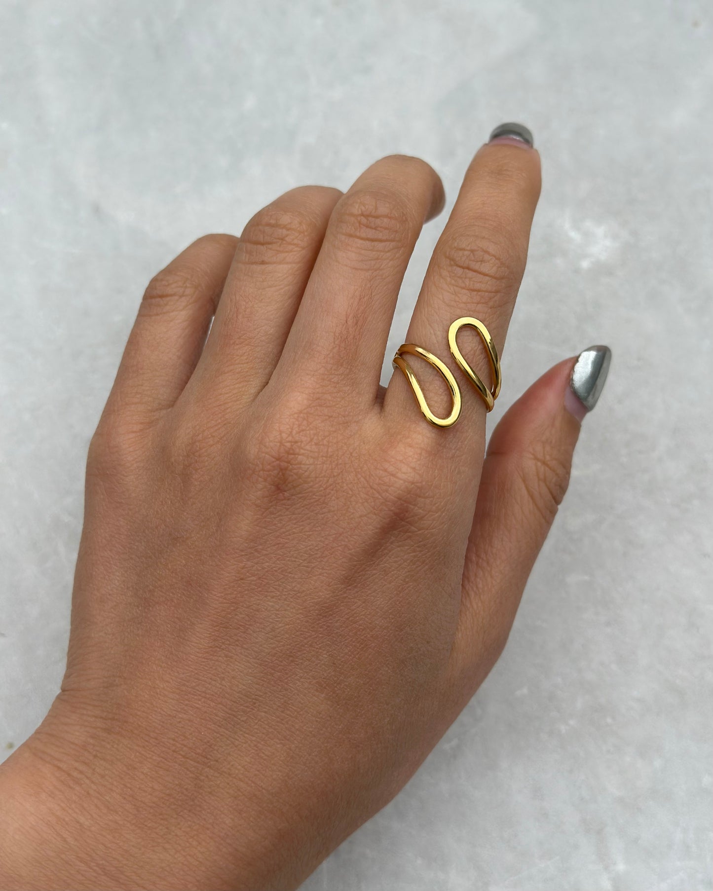 Gold Rowan Ring