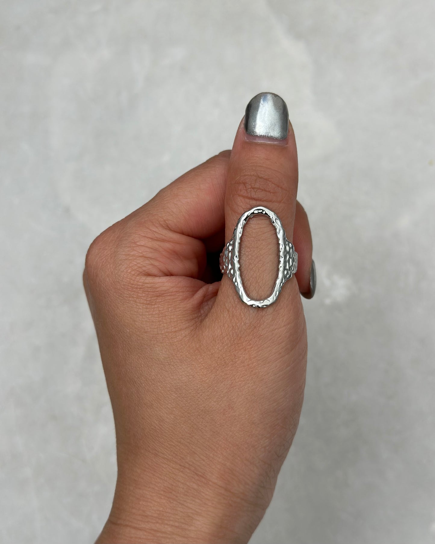 Silver Natalia Ring