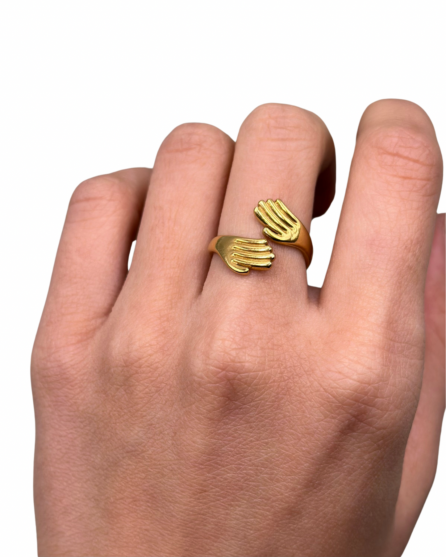 Gold Alms Ring