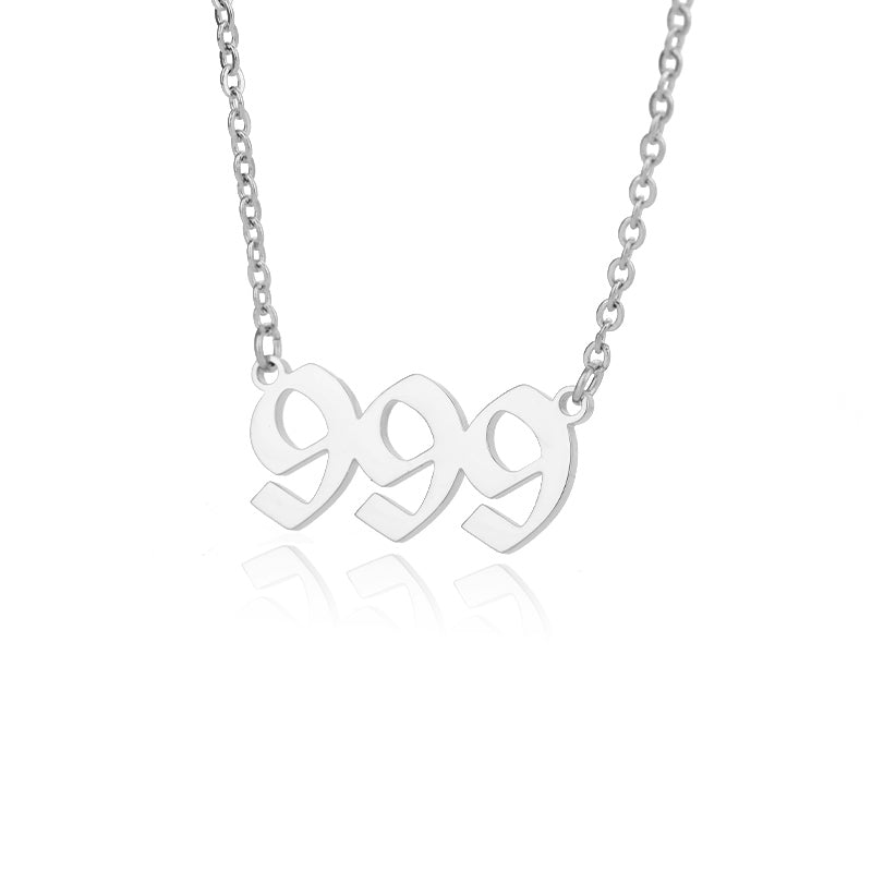 999 Angel Number Necklace (Release)