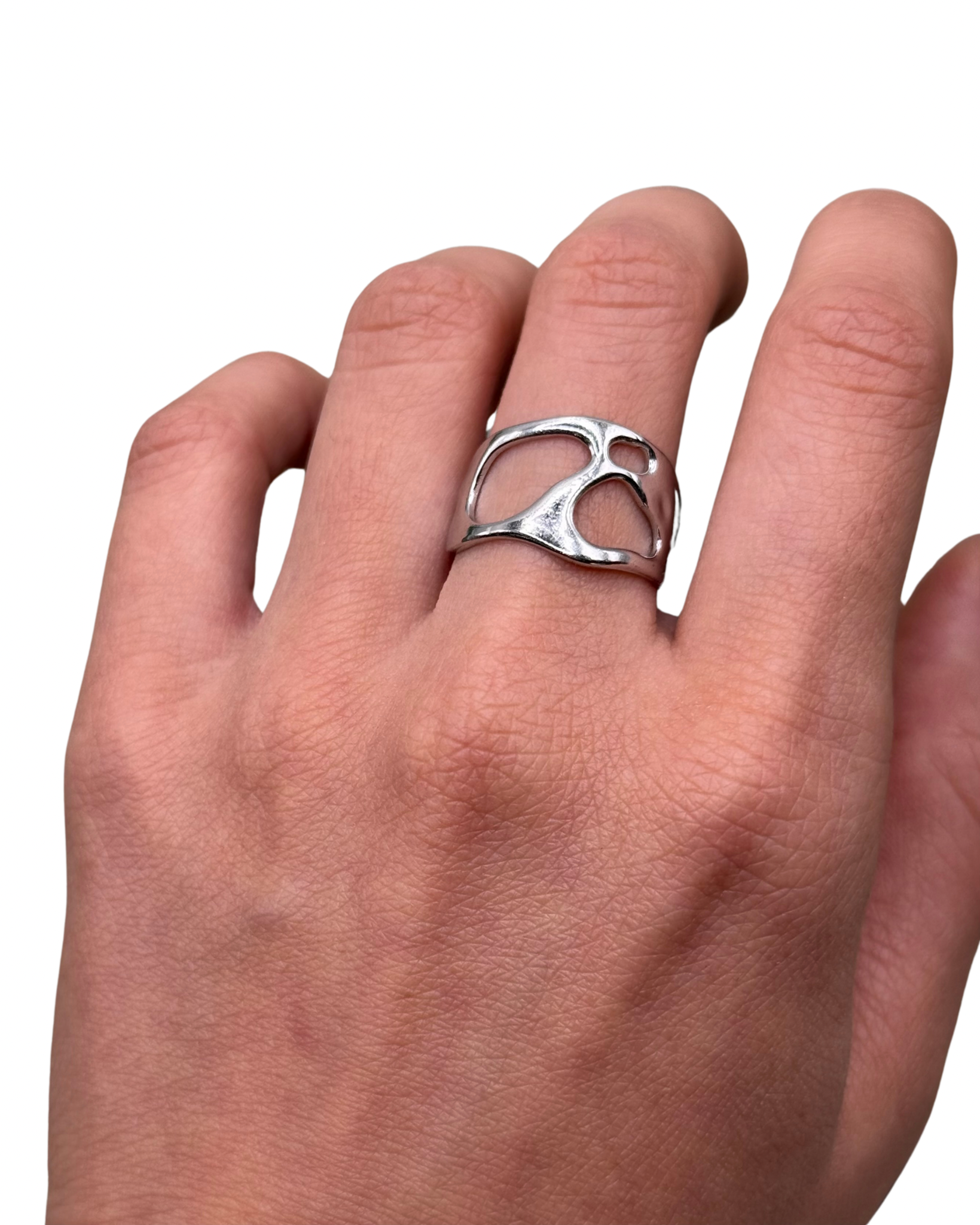Ring Neo Silver Neo Ring – CURATED CHAOTICA