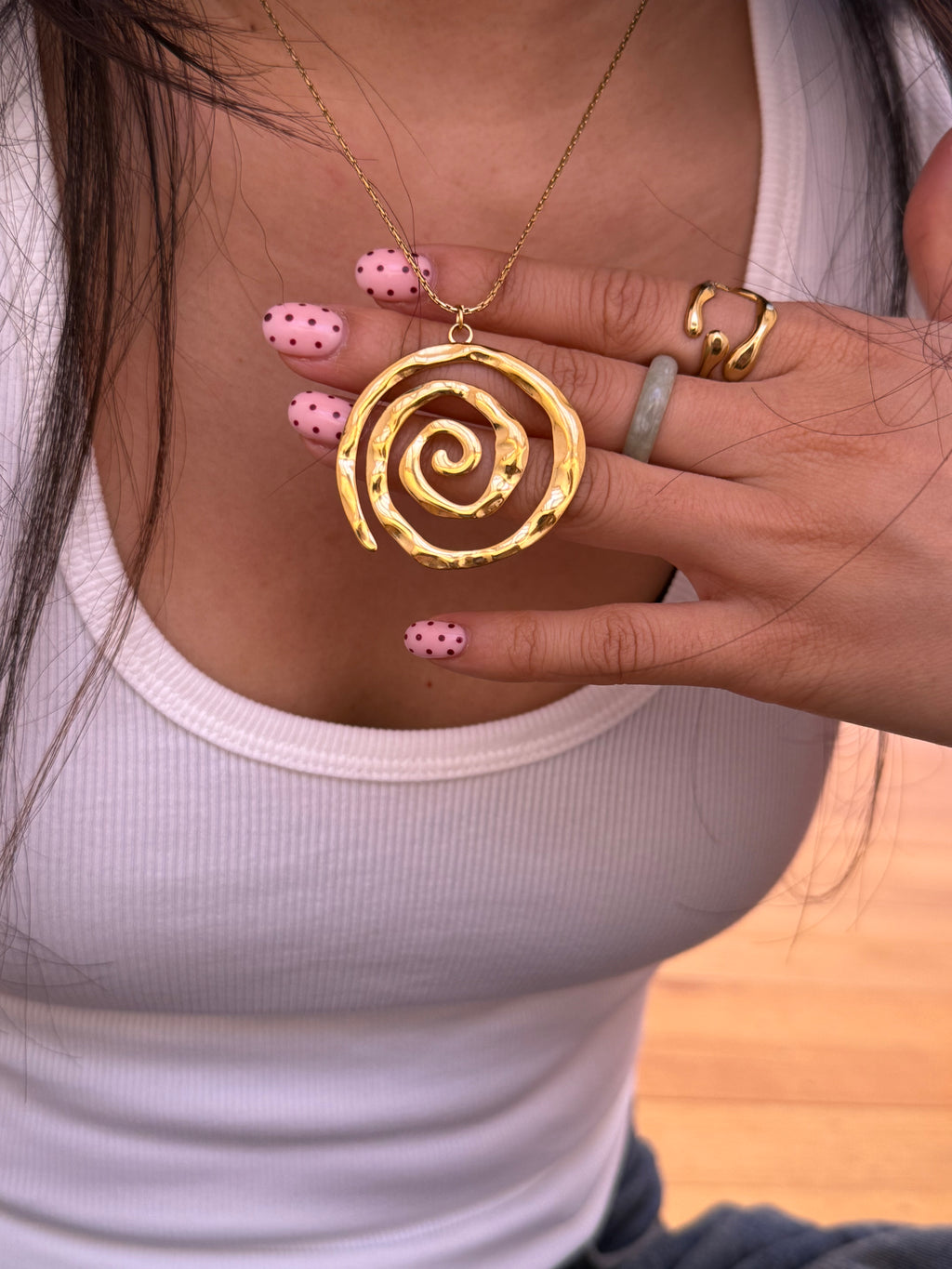 Gold Zen Necklace