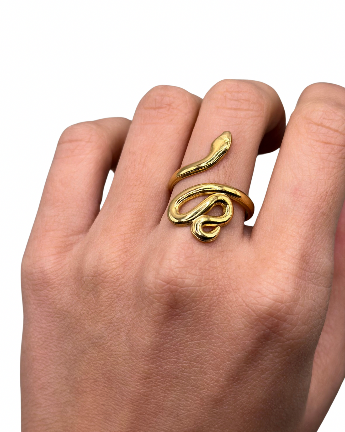 Gold Boa Ring