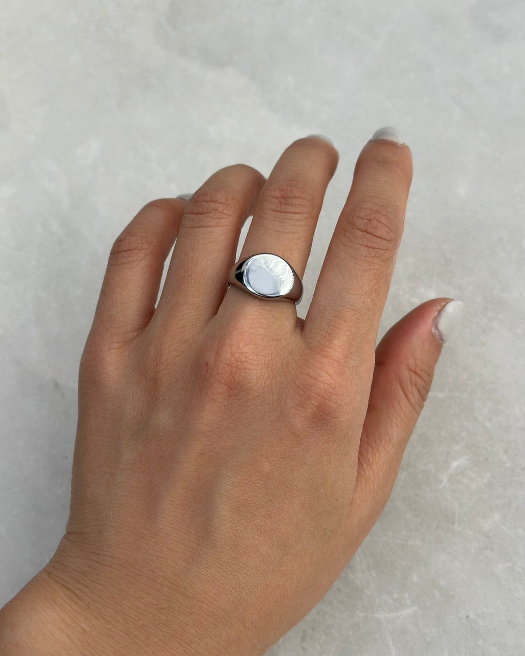 Silver Signet Ring