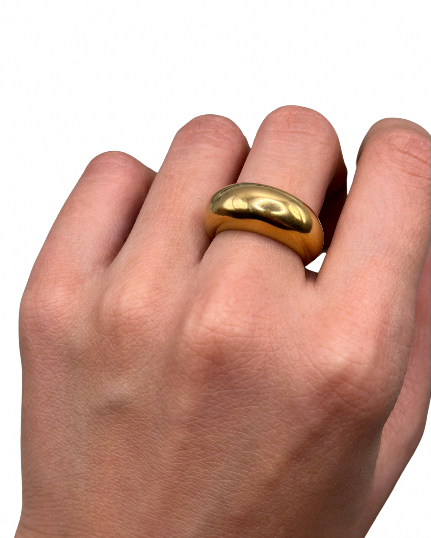 Gold Chrome Ring