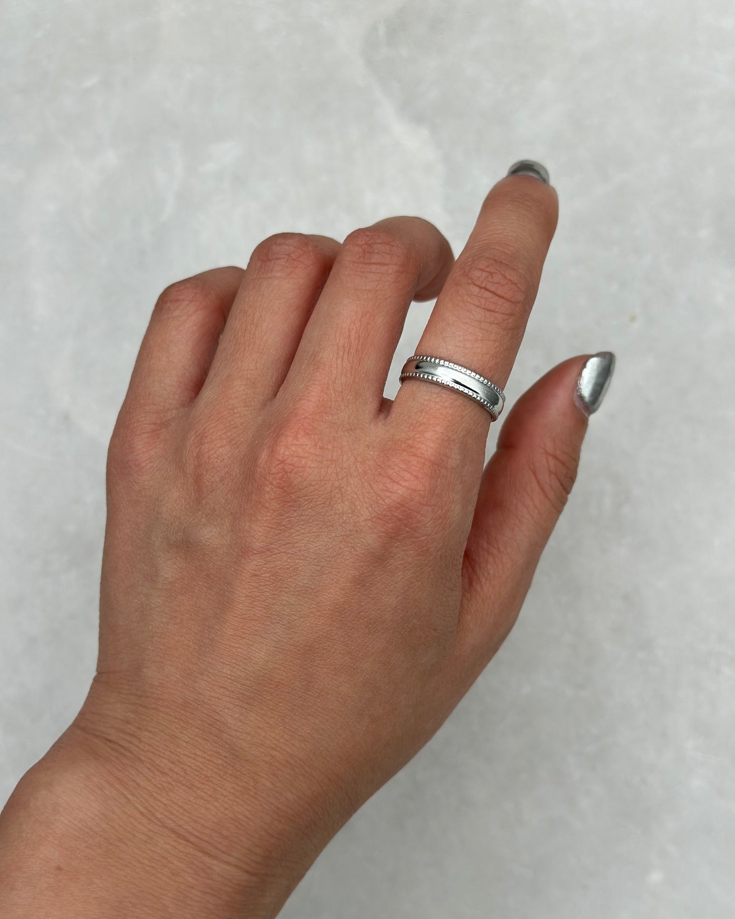 Silver Sofia Ring