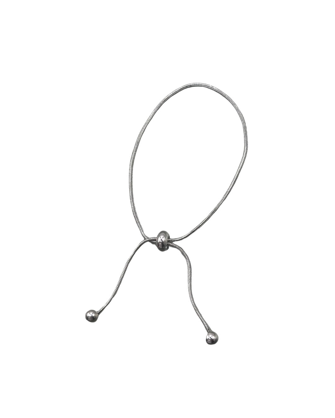 Silver Bolo Tie Bracelet