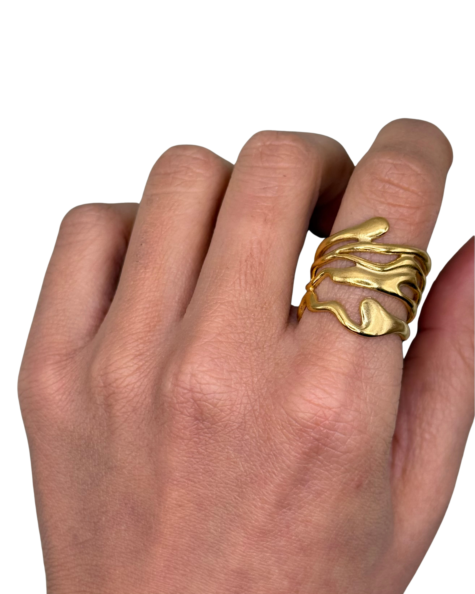 Gold Wax Ring