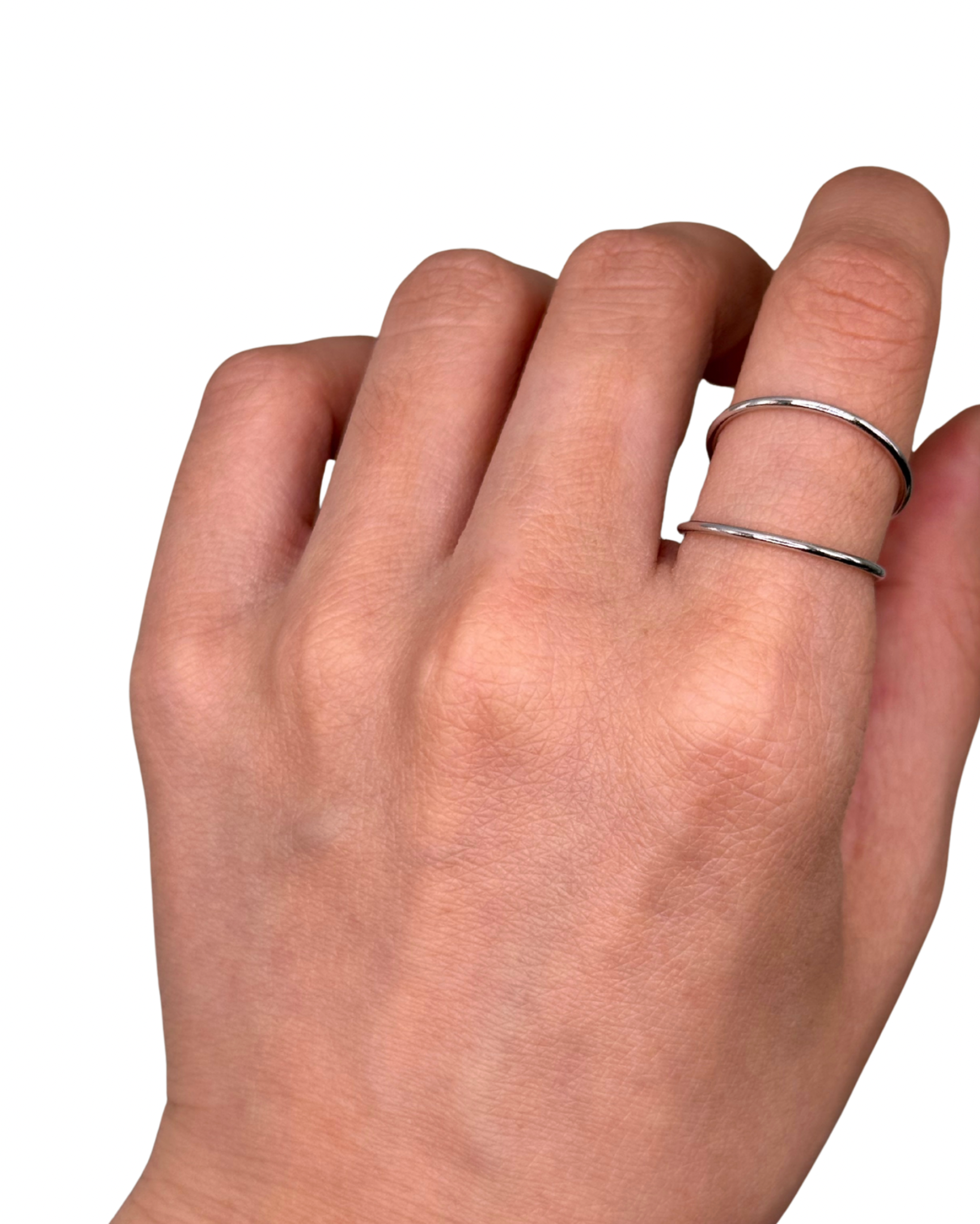 Silver Needle Ring