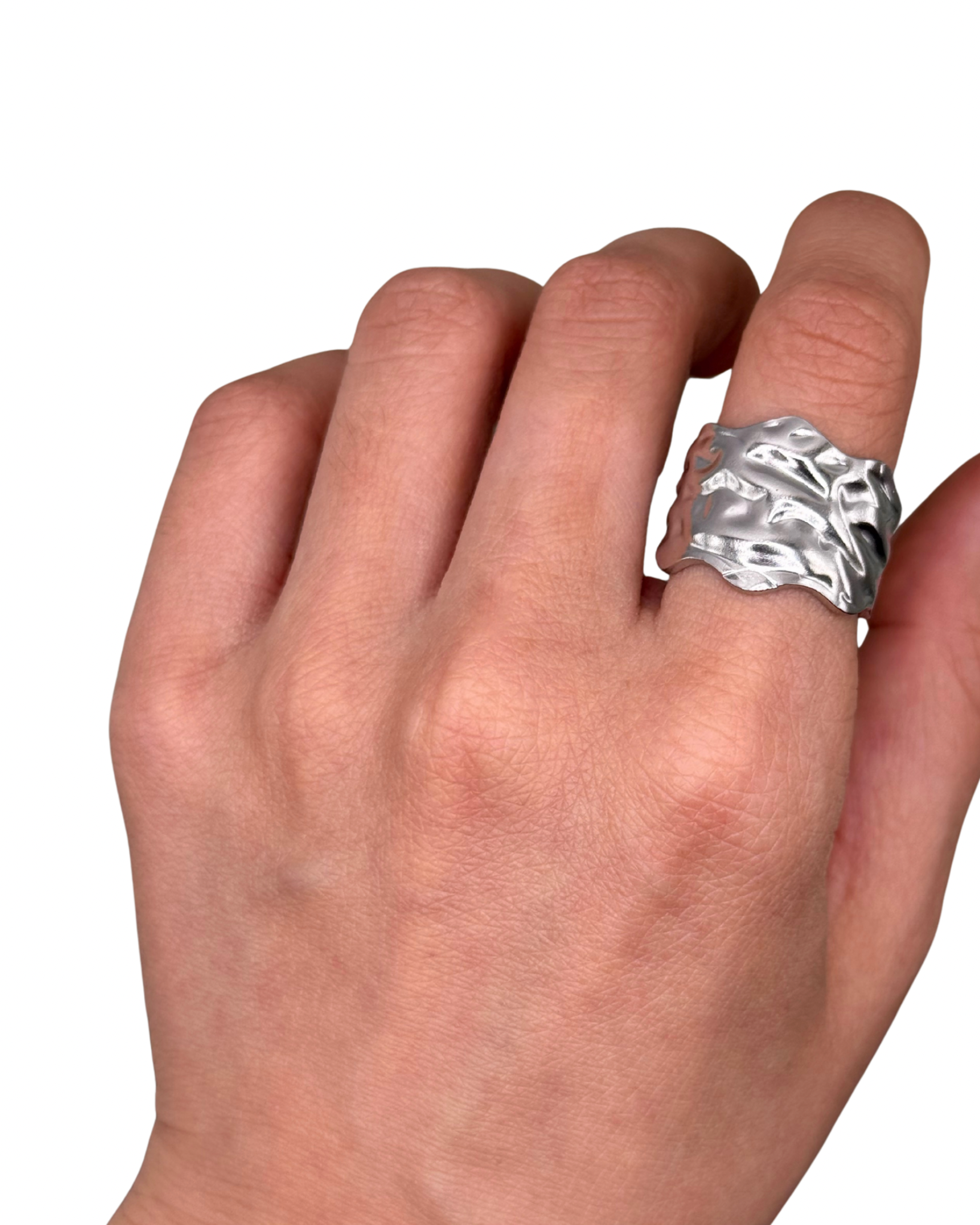 Silver Idol Ring