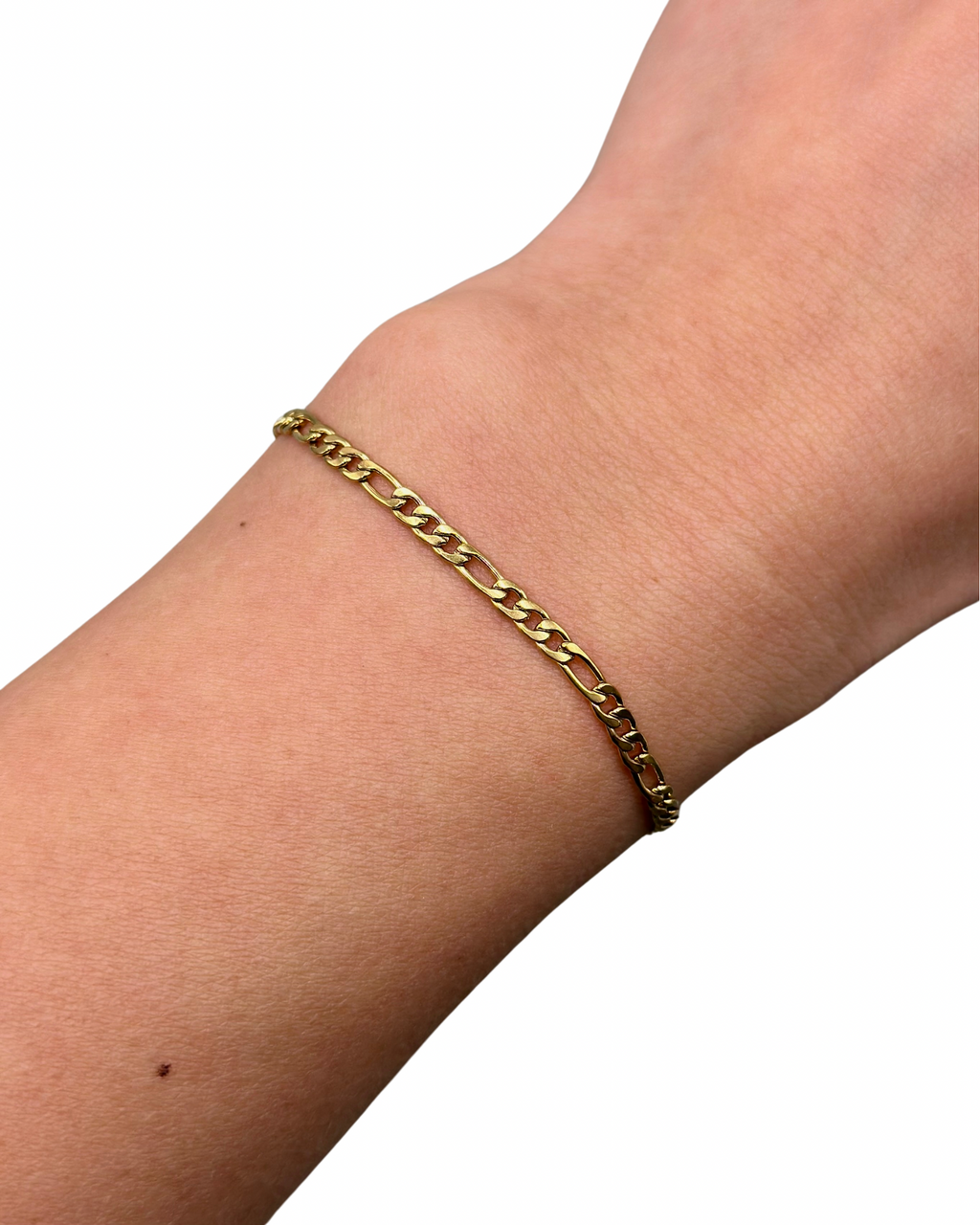 Gold Figaro Bracelet