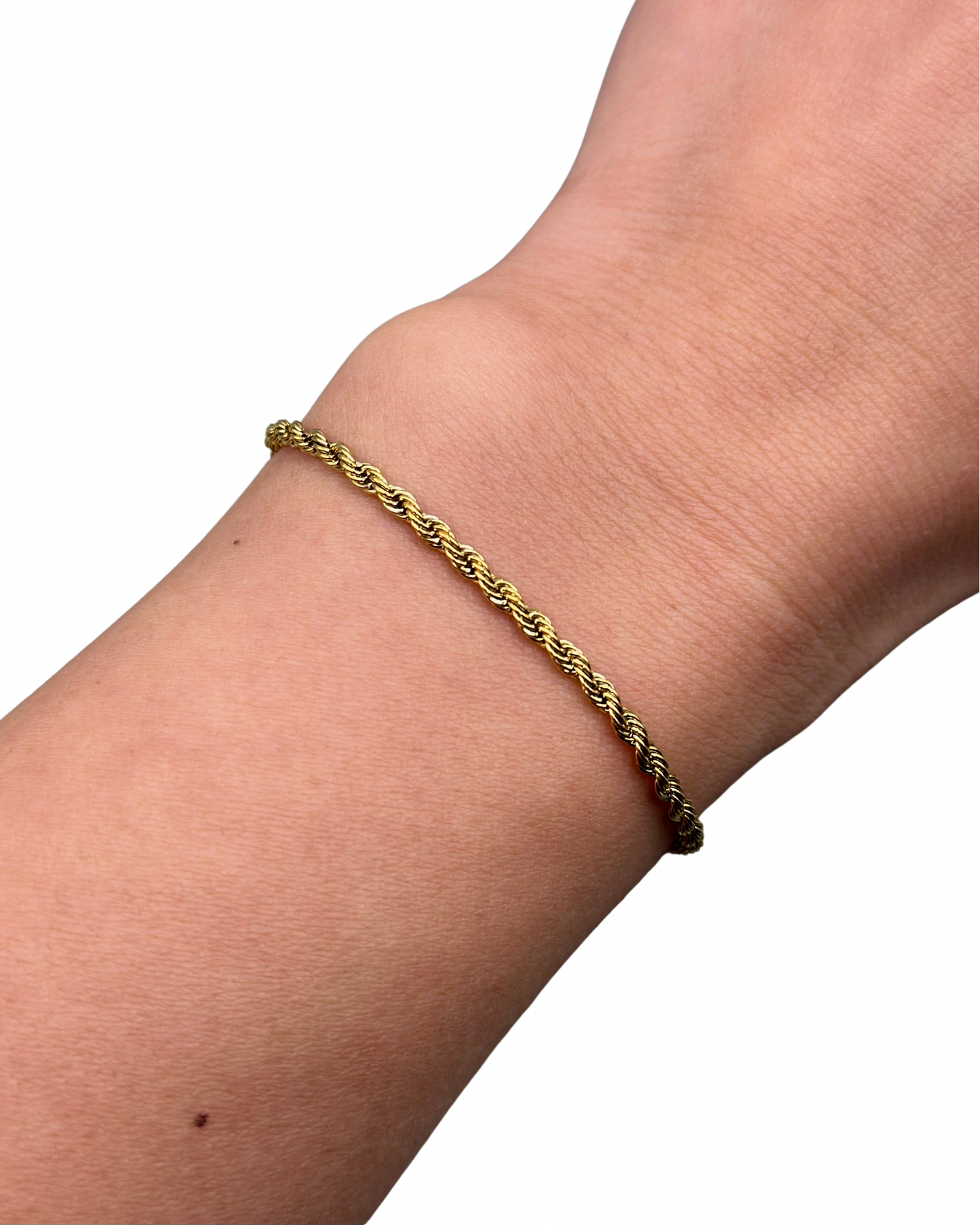 Gold Rope Bracelet