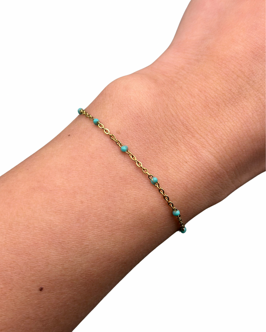 Aqua Colour Pop Bracelet