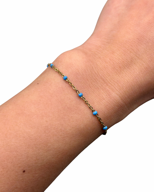 Blue Colour Pop Bracelet