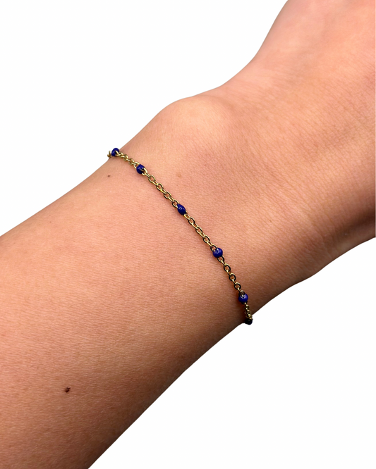 Navy Colour Pop Bracelet