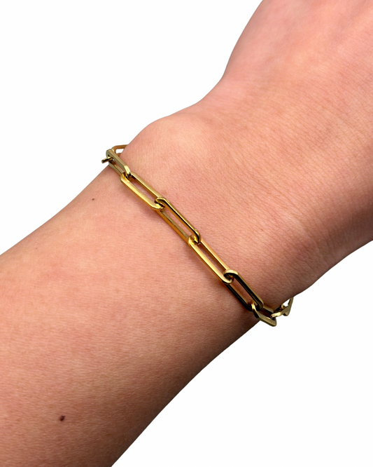 Gold Link Bracelet