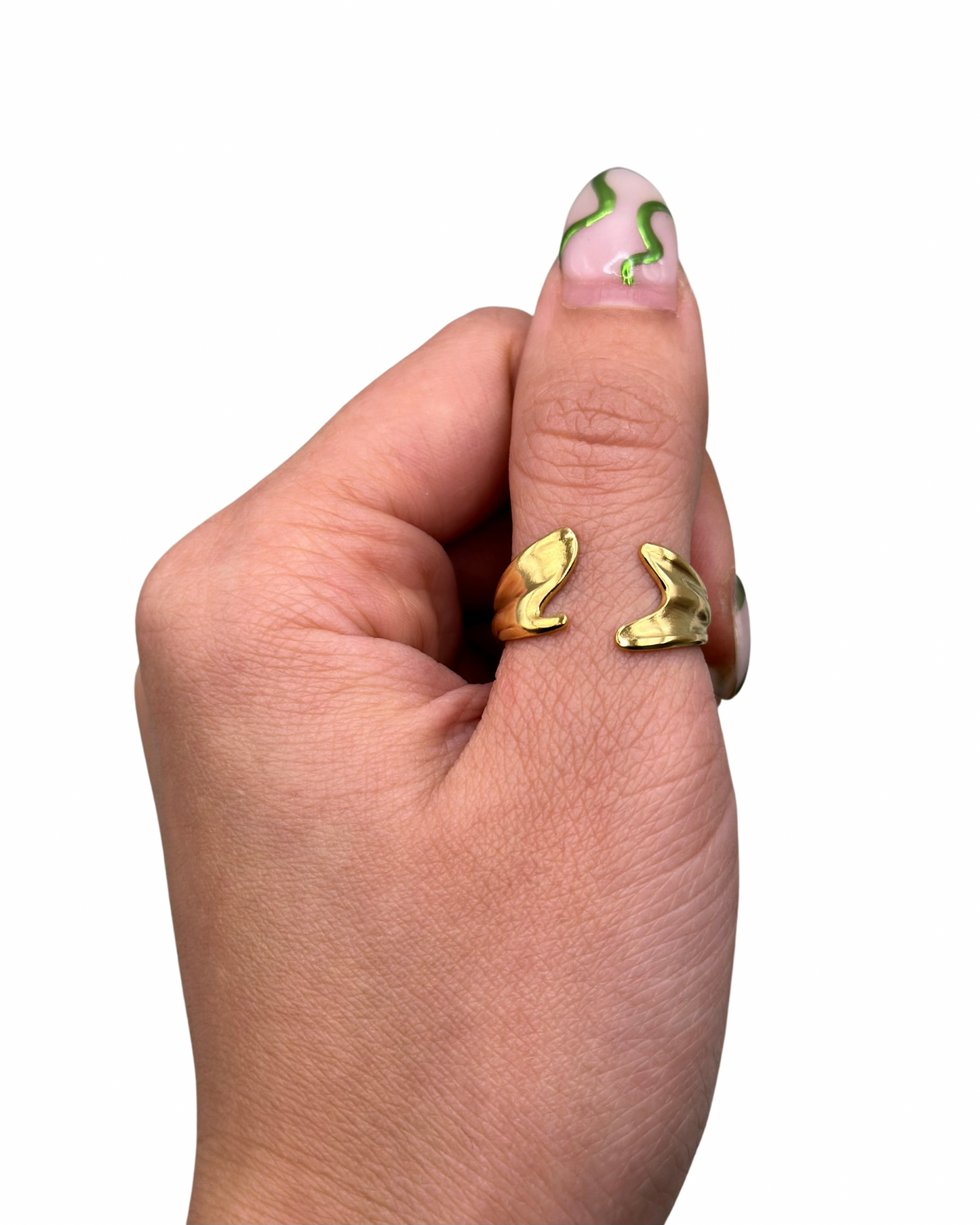 Gold Claw Ring