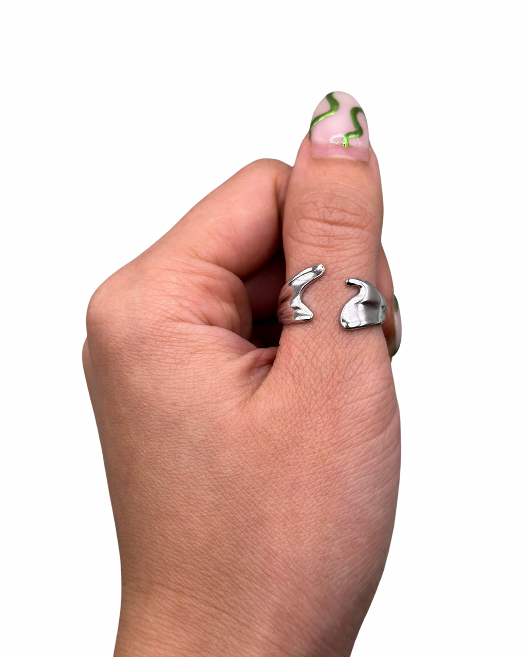 Silver Claw Ring
