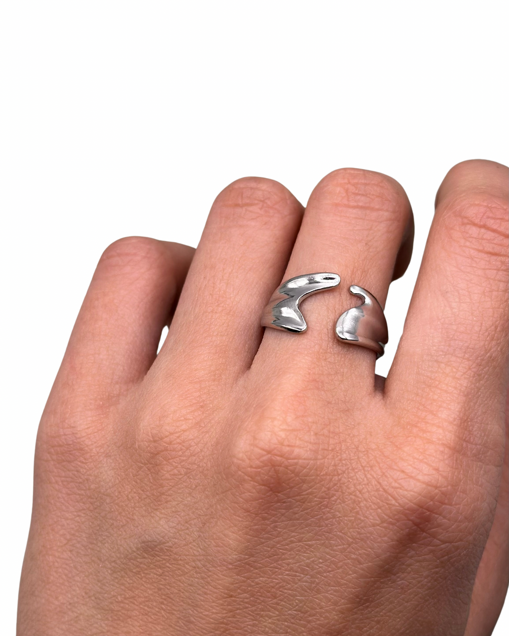 Silver Claw Ring