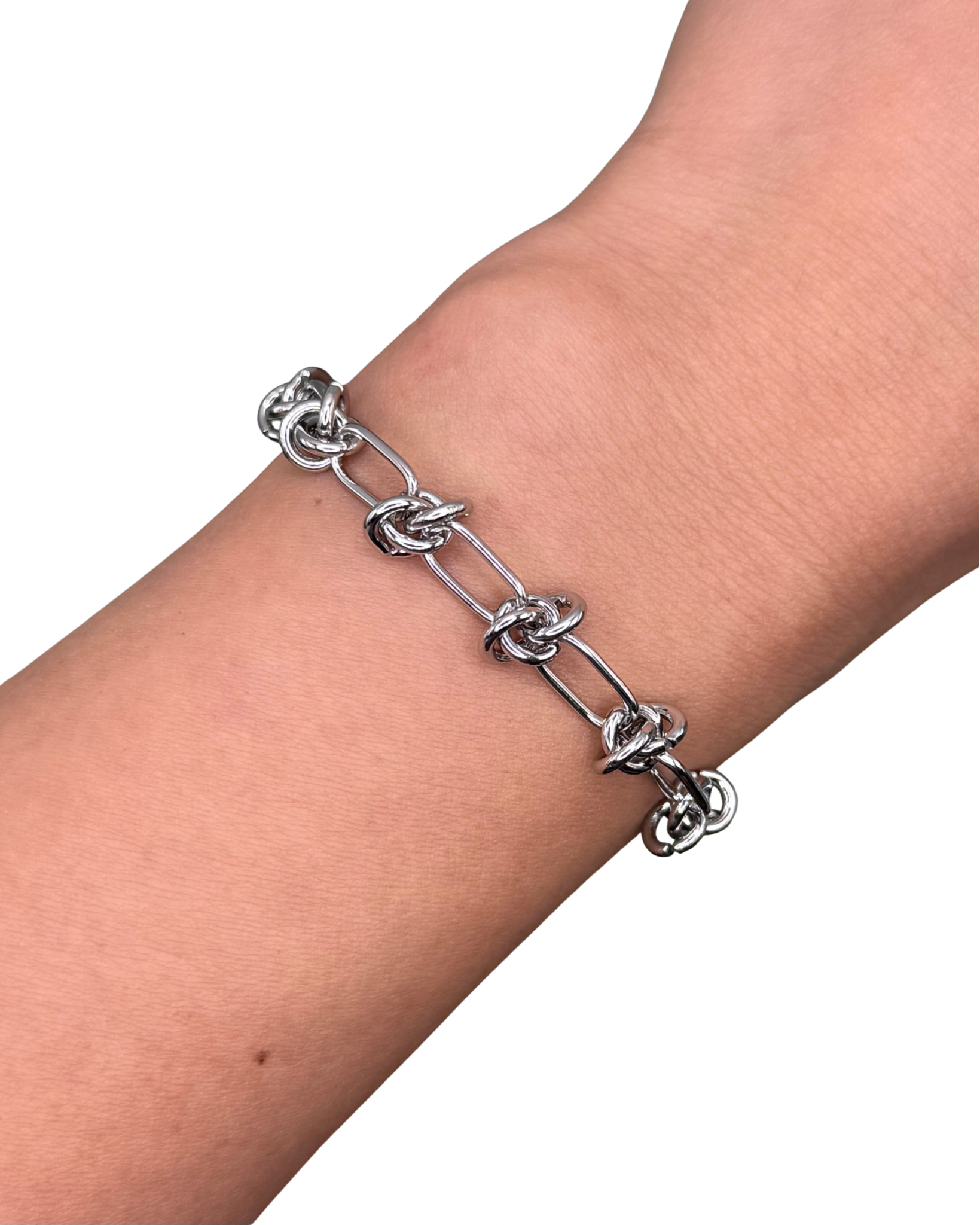 Silver Hive Bracelet