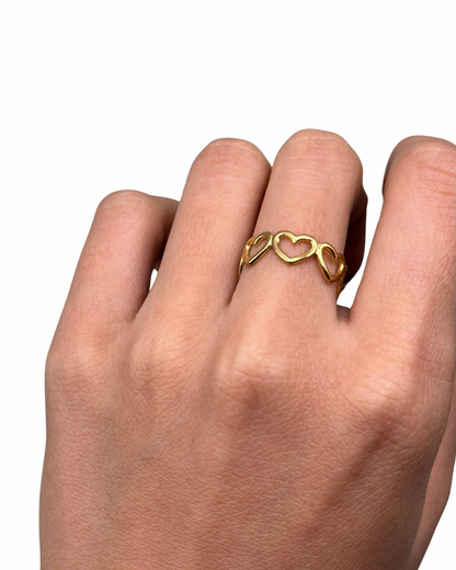 Gold Amour Ring