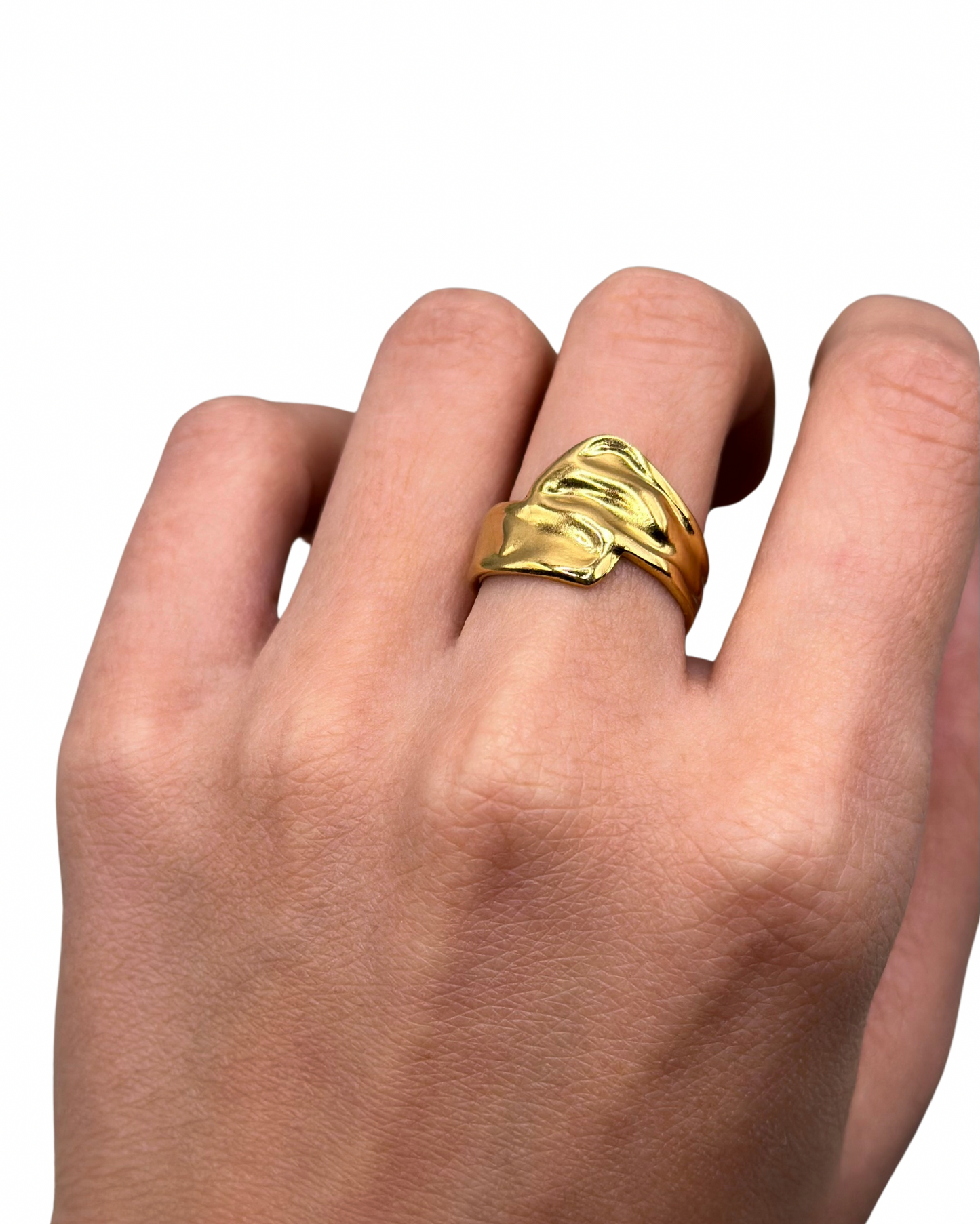 Gold Silk Ring