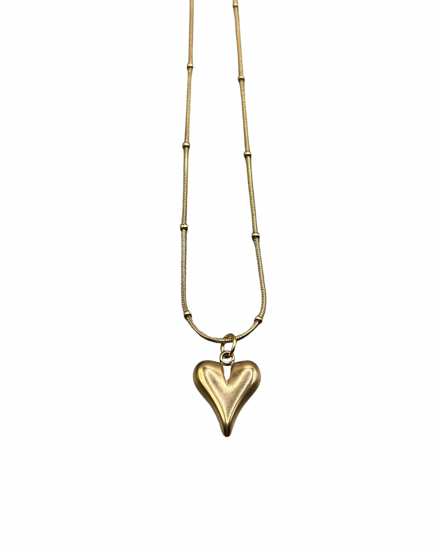 Solid Heart Necklace