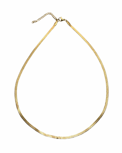 Gold Snake Chain Necklace