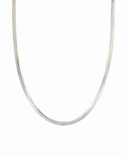 Silver Snake Chain Necklace