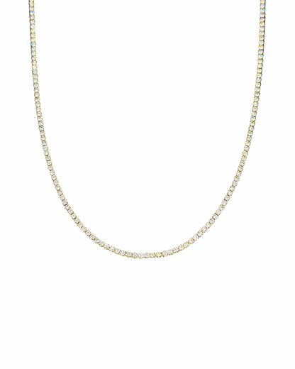 Gold Tennis Necklace