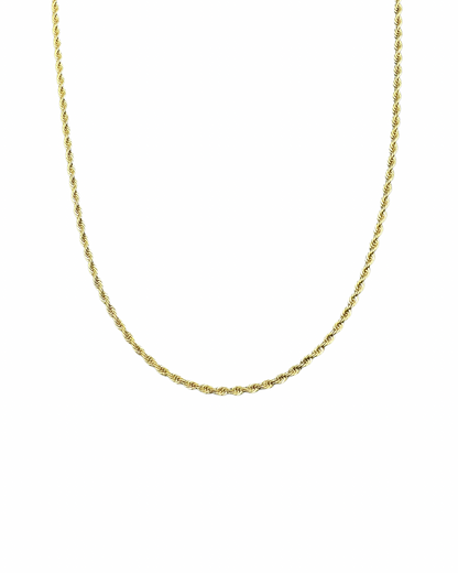 Gold Rope Necklace